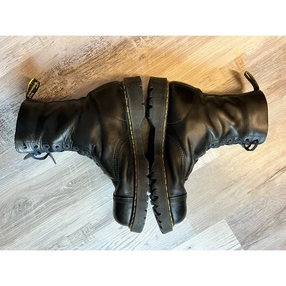 Dr Martens : BXB steel toe 10 eye boot - Picture 5 of 16